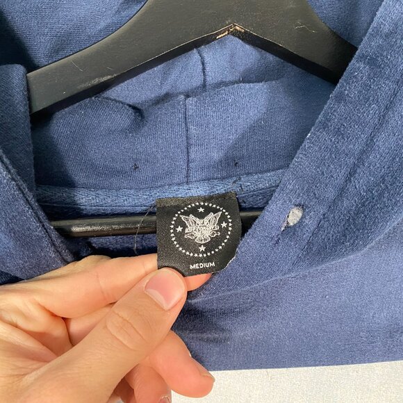 Vintage original Dipset x Diplomats Graphic hoodie blue mens size medium - Picture 5 of 5